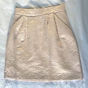 NWOT Beautiful Cream Skirt